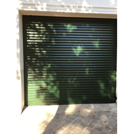 Porte enroulable motorisée caisson 300 x 300 mm sur mesure