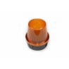 Spot orange clignotant 24 Volts porte industrielle La Toulousaine