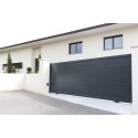 Portail Aluminium intemporel plein sur mesure