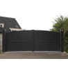 Portail Aluminium intemporel plein sur mesure