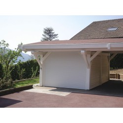 Porte enroulable motorisée caisson 300 x 300 mm sur mesure