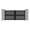 Portail aluminium battant RUBIS
