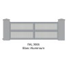 Portail aluminium coulissant Rubis RAL 9005